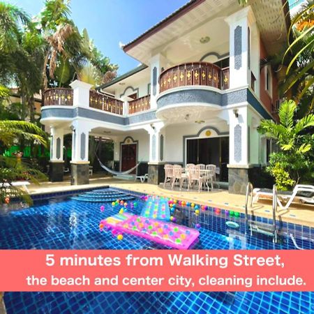 Madee Villa - Pattaya Holiday House Walking Street 6 Bedrooms Exterior photo