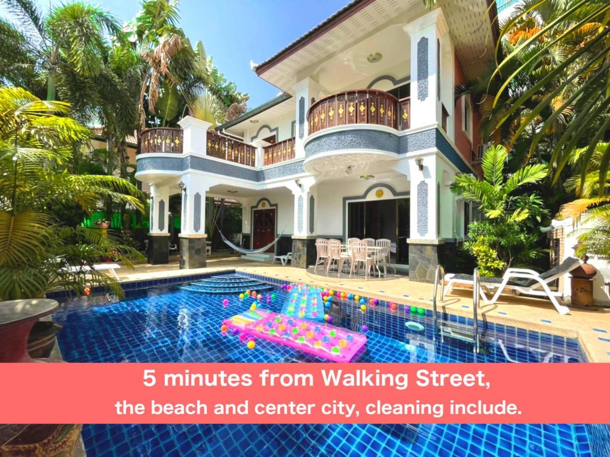 Madee Villa - Pattaya Holiday House Walking Street 6 Bedrooms Exterior photo